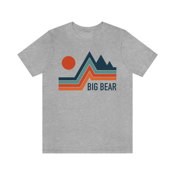 Big Bear, California T-Shirt - Retro Mountain Unisex Big Bear Shirt