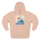 Premium Asheville, North Carolina Hoodie - Min Mountain Unisex Sweatshirt-15