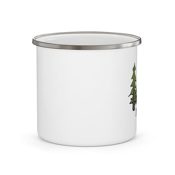 Idaho Camp Mug - Retro Enamel Camping Idaho Mug