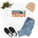 Tahoe, California Sweatshirt - Retro Mountain Unisex-7