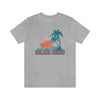 Solana Beach, California T-Shirt - Retro Palm Tree & Beach Unisex Solana Beach Shirt