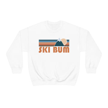 Ski Bum Sweatshirt - Retro Mountain Unisex