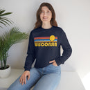 Wisconsin Sweatshirt - Retro Sunrise Unisex-30