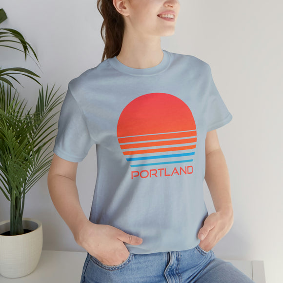 Portland, Oregon T-Shirt - Retro 80s Unisex Portland Shirt