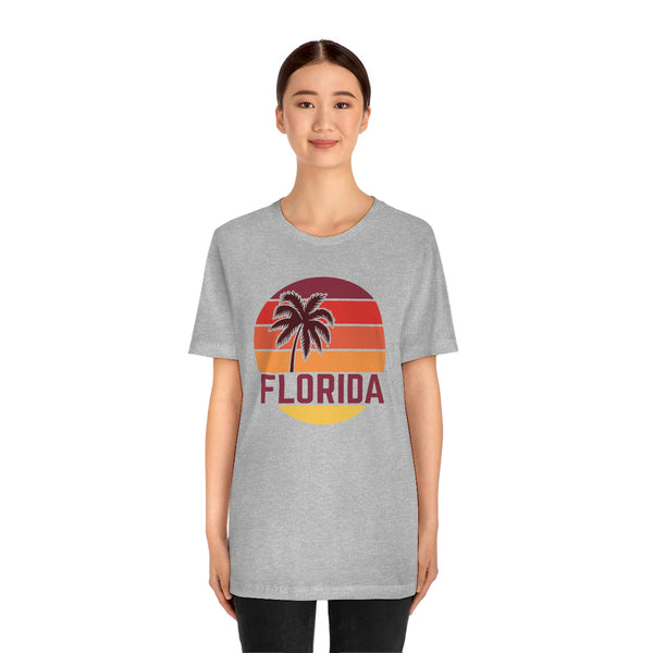 Florida T-Shirt - Retro Palm Tree Unisex Florida Shirt