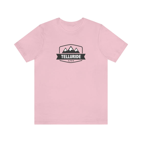 Telluride, Colorado T-Shirt - Altitude Badge Unisex Telluride Shirt