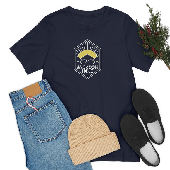 Jackson Hole, Wyoming T-Shirt - Sun Unisex Jackson Hole Shirt