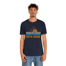 Jekyll Island, Georgia T-Shirt - Retro Palm Tree Unisex Jekyll Island Shirt-48