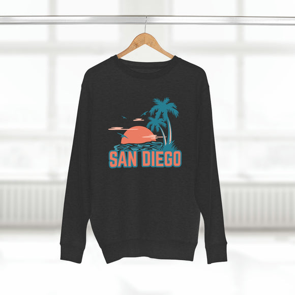 Premium San Diego, California Sweatshirt - Unisex Premium Crewneck Sweatshirt