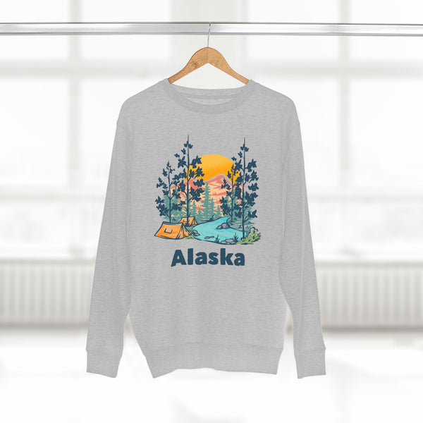 Copy of Premium Alaska Sweatshirt - Unisex Premium Crewneck Alaska Sweatshirt