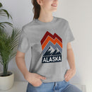 Alaska T-Shirt - Retro Mountain Unisex Alaska Shirt-42