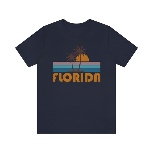 Florida T-Shirt - Retro Palm Tree Unisex Florida Shirt