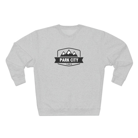 Premium Park City, Utah Crewneck Sweatshirt - Retro Unisex Sweatshirt