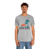 Jekyll Island, Georgia T-Shirt - Retro Palm Tree & Beach Unisex Jekyll Island Shirt