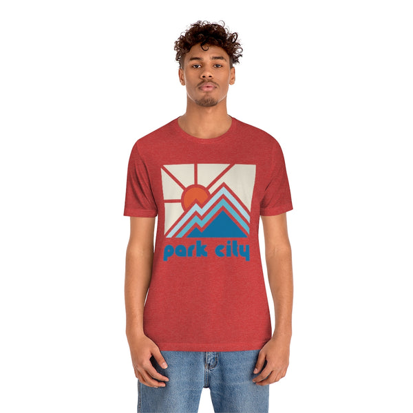 Park City Shirt, Utah Retro T-Shirt, Colorful Utah tee, Park City Mountain Shirt