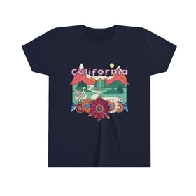 California Youth T-Shirt - Boho California Kid's TShirt