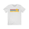 North Carolina T-Shirt - Retro Sunrise Adult Unisex North Carolina T Shirt