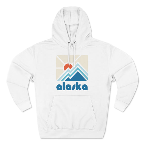 Premium Alaska Hoodie - Min Mountain Unisex Sweatshirt