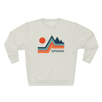 Buy oatmeal-heather Premium Chattanooga, Tennessee Hoodie - Retro Unisex Sweatshirt