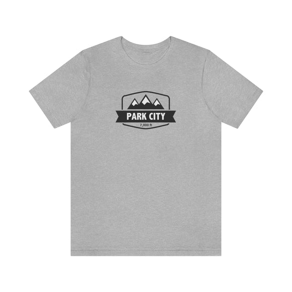Park City, Utah T-Shirt - Altitude Badge Unisex Park City Shirt