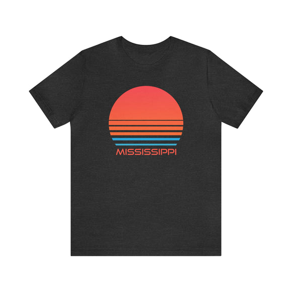 Mississippi T-Shirt - Retro 80s Unisex Mississippi Shirt