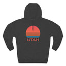 Premium Utah Hoodie - Retro 80s Unisex Sweatshirt-3
