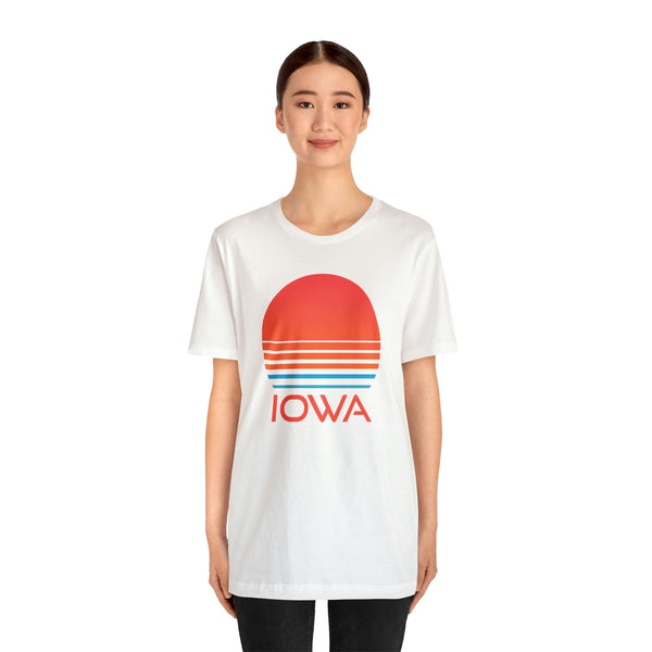 Iowa T-Shirt - Retro 80s Unisex Iowa Shirt