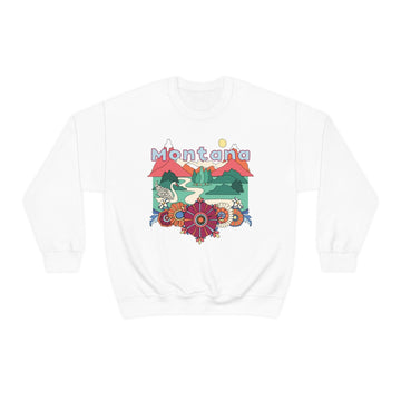 Montana Sweatshirt - Boho / Hippie Unisex