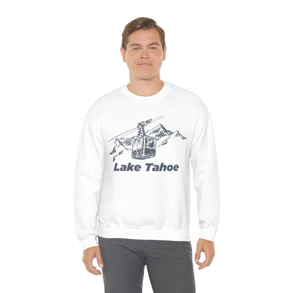 Lake Tahoe, California Sweatshirt - Ski Lift Unisex