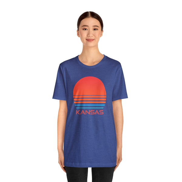 Kansas T-Shirt - Retro 80s Unisex Kansas Shirt