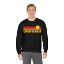 California Sweatshirt - Retro Sunset Unisex-12