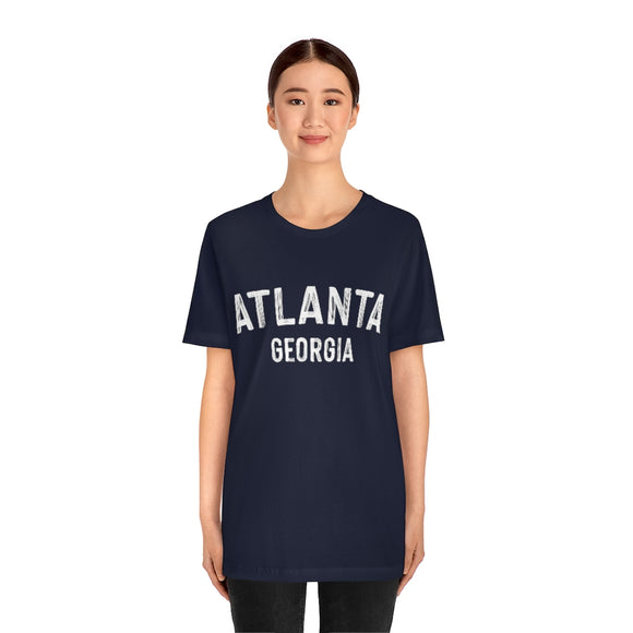 Atlanta, Georgia Shirt - Paint Text Unisex Atlanta T-Shirt