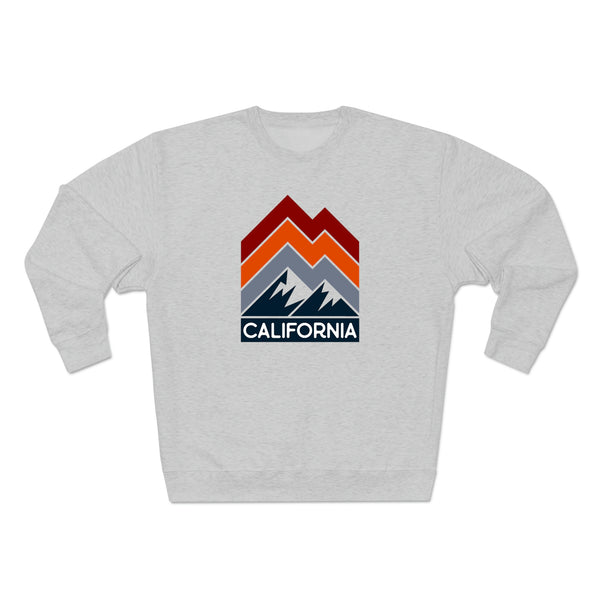 Premium California Sweatshirt - Retro Unisex Premium Crewneck California Sweatshirt