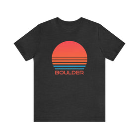 Boulder, Colorado T-Shirt - Retro 80s Unisex Boulder Shirt