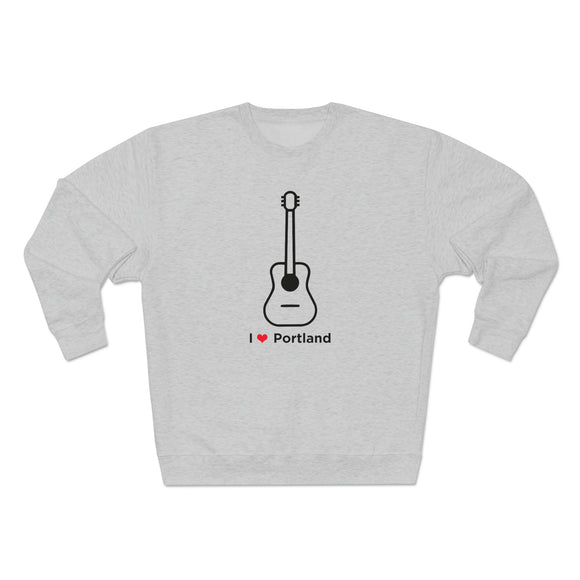 Premium Portland, Oregon Crewneck Sweatshirt - Retro Unisex Sweatshirt