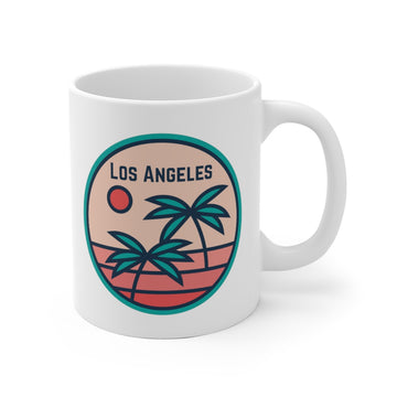 Los Angeles, California Mug, Ceramic Los Angeles, California Mug, Los Angeles, California Coffee Mug