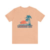 Longboat Key, Florida T-Shirt - Retro Palm Tree & Beach Unisex Longboat Key Shirt