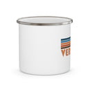 Vermont Camp Mug - Retro Mountain Enamel Campfire Vermont Mug-2