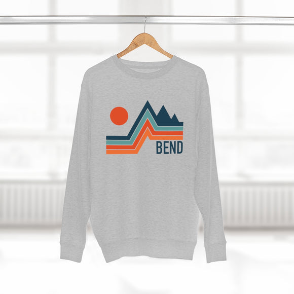 Premium Bend, Oregon Hoodie - Retro Unisex Sweatshirt