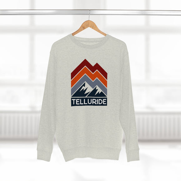 Premium Telluride Sweatshirt - Retro Unisex Premium Crewneck Telluride, Colorado Sweatshirt