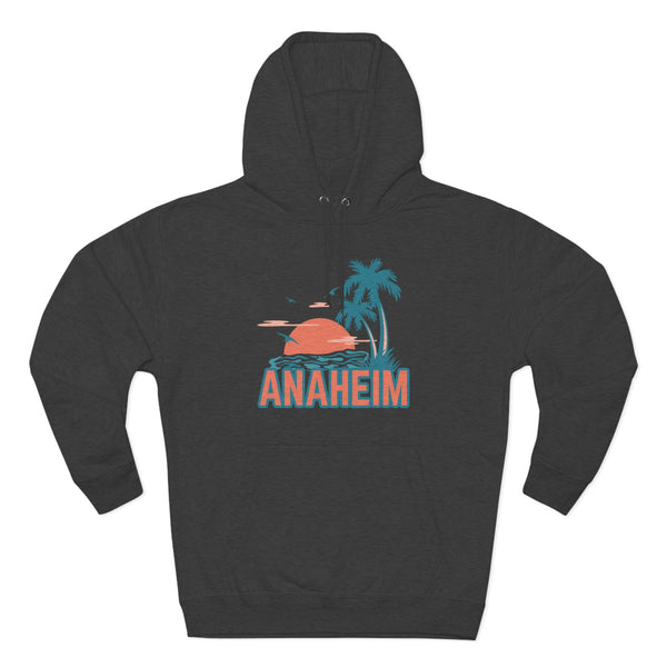 Premium Anaheim, California Hoodie Hoodie - Palm Tree Unisex Sweatshirt