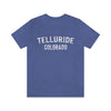 Telluride, Colorado Shirt - Paint Text Unisex Telluride T-Shirt