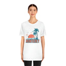 Monterey, California T-Shirt - Retro Palm Tree & Beach Unisex Monterey Shirt-11
