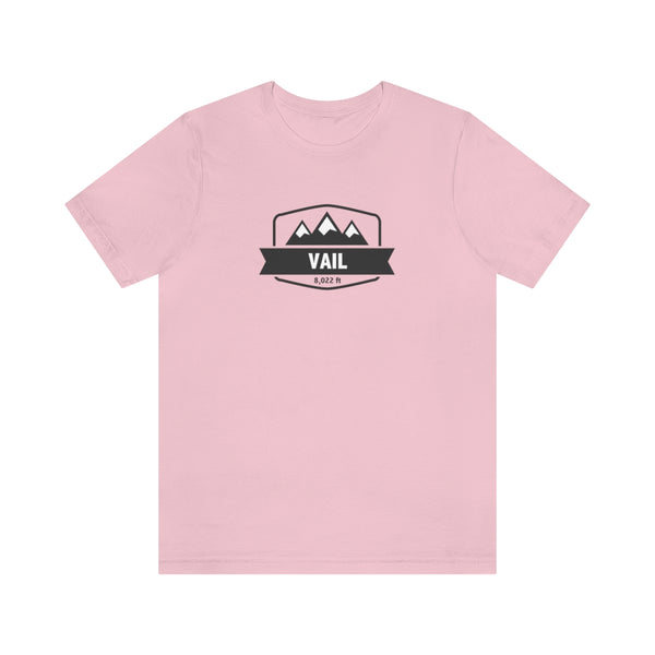 Vail, Colorado T-Shirt - Altitude Badge Unisex Vail Shirt