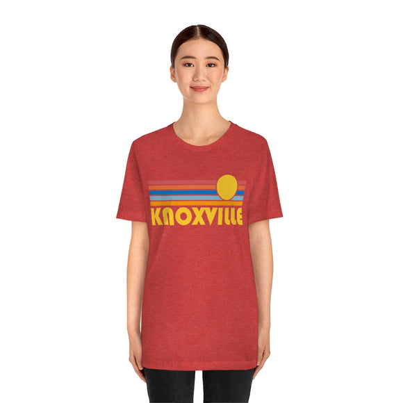 Knoxville, Tennessee T-Shirt - Retro Sun Unisex Knoxville T Shirt