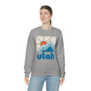 Utah Sweatshirt - Minimal Mountain Unisex-21
