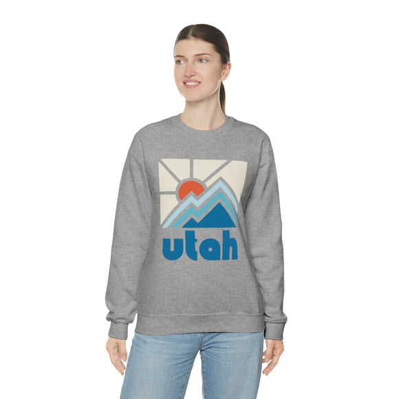Utah Sweatshirt - Minimal Mountain Unisex