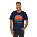 Iowa T-Shirt - Retro 80s Unisex Iowa Shirt-80