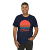 Iowa T-Shirt - Retro 80s Unisex Iowa Shirt