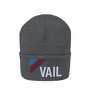 Vail, Colorado Beanie - Adult Embroidered Retro Vail Knit Hat-6
